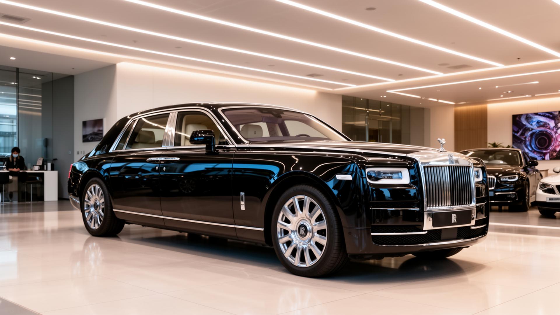 Final quality check and handover of a flawless luxury vehicle